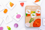 Vegetable Matching Puzzle Set